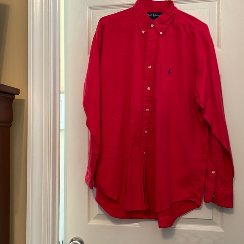 Mens’Raulph Lauren shirt, 100% Cotton, like new
